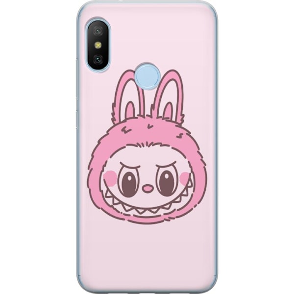 Xiaomi Mi A2 Lite Läpinäkyvä kuori Labubu Eläinradan Bunny-versio