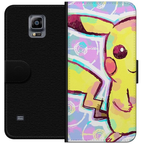 Samsung Galaxy Note 4 Lompakkokotelo Pikachu 3D
