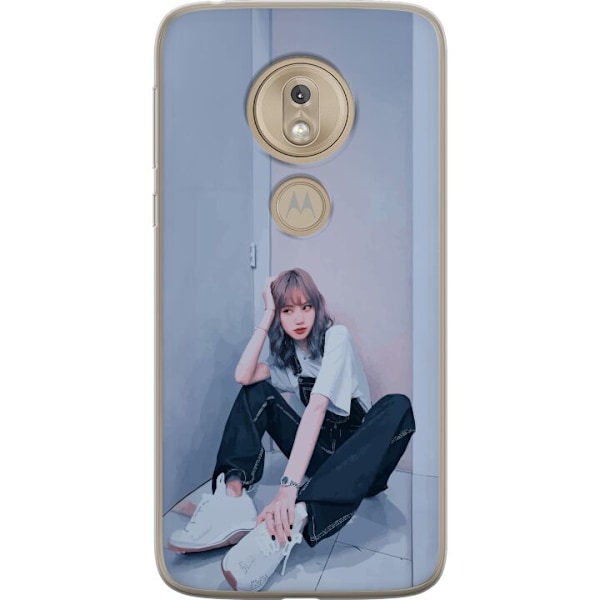 Motorola Moto G7 Play Läpinäkyvä kuori Lisa from Blackpink – K-pop Style Icon