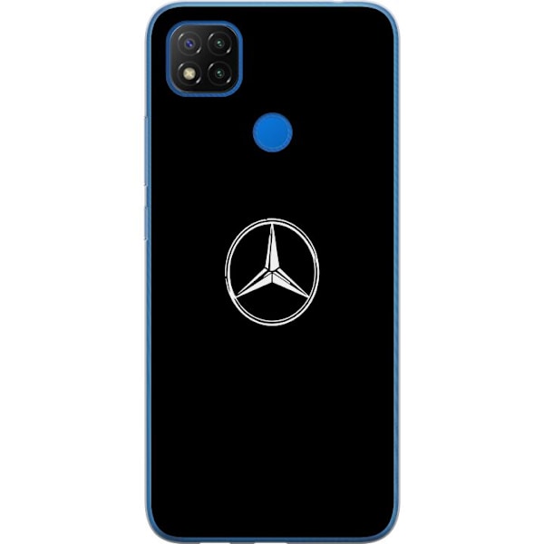 Xiaomi Redmi 9C NFC Genomskinligt Skal Mercedes-Benz