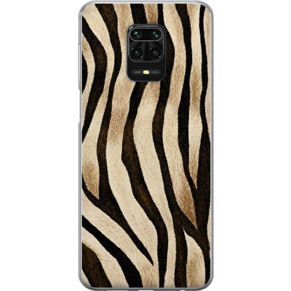 Kompatibel Mobilcover til Xiaomi Redmi Note 9S Savannestriber beige