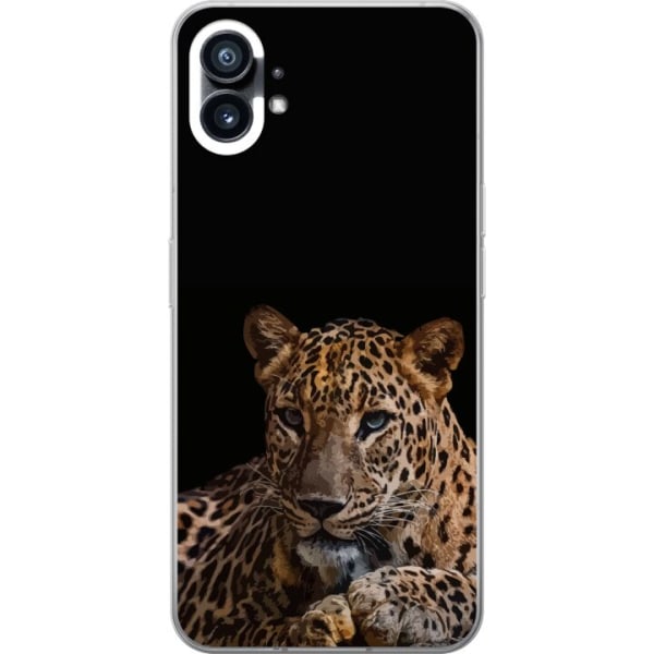 Nothing Phone (1) Gjennomsiktig deksel Leopard