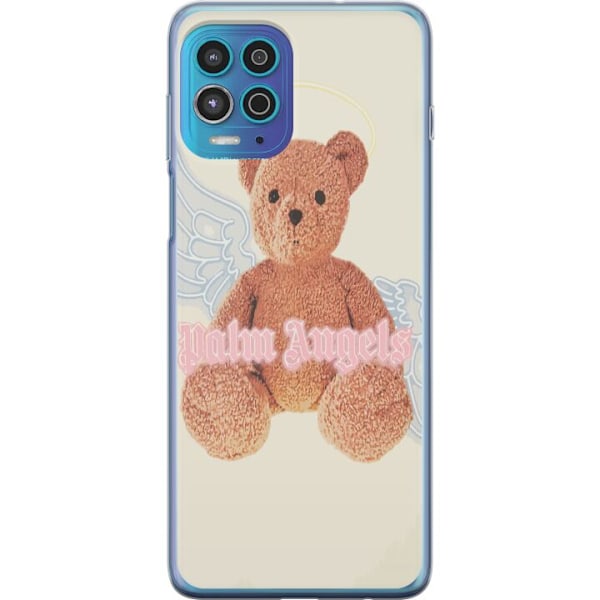 Motorola Moto G100 Gjennomsiktig deksel Palm Angels Teddy