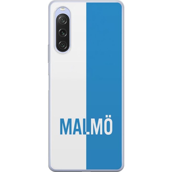 Sony Xperia 10 V Gennemsigtig cover Malmö – fodbold