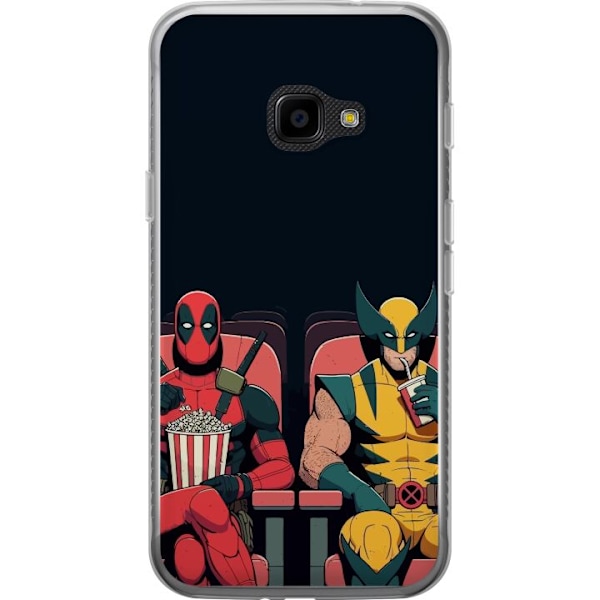 Samsung Galaxy Xcover 4 Läpinäkyvä kuori Deadpool & Wolveri