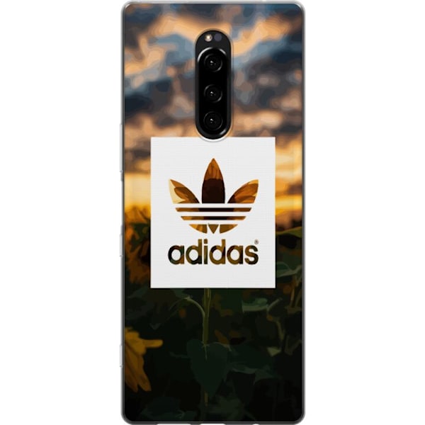 Sony Xperia 1 Gjennomsiktig deksel Adidas