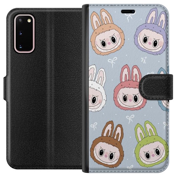 Samsung Galaxy S20 Lompakkokotelo Tähtikuvioitu hirviöasenne