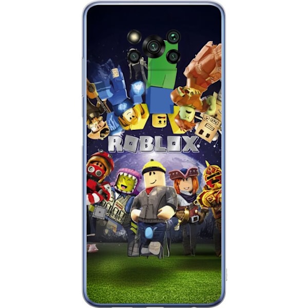 Xiaomi Poco X3 Pro Genomskinligt Skal Roblox Värld – Gaming