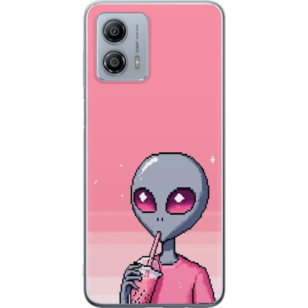 Motorola Moto G53 Läpinäkyvä kuori Alien Smoothie