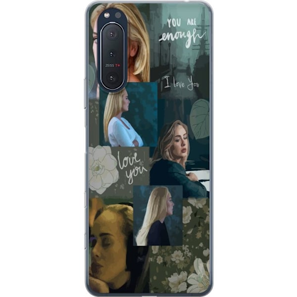 Sony Xperia 5 II Läpinäkyvä kuori Adele