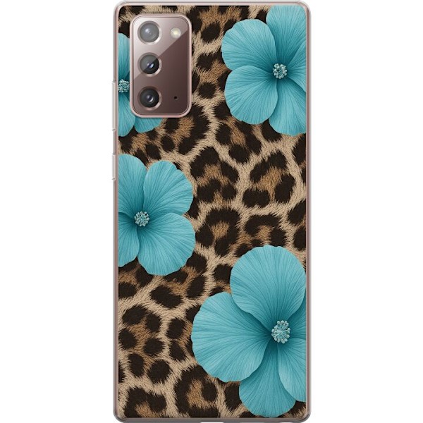 Samsung Galaxy Note20 Läpinäkyvä kuori Blossom Beast