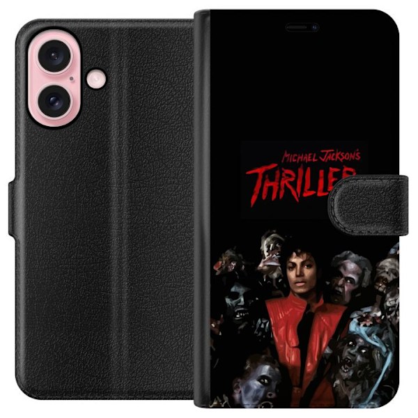 Apple iPhone 16 Lompakkokotelo Michael Jackson Thriller