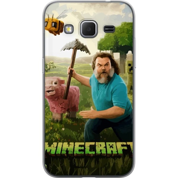 Samsung Galaxy Core Prime Läpinäkyvä kuori A Minecraft Movie