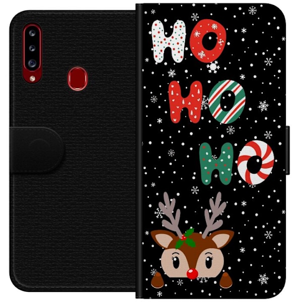 Samsung Galaxy A20s Plånboksfodral HO HO HO