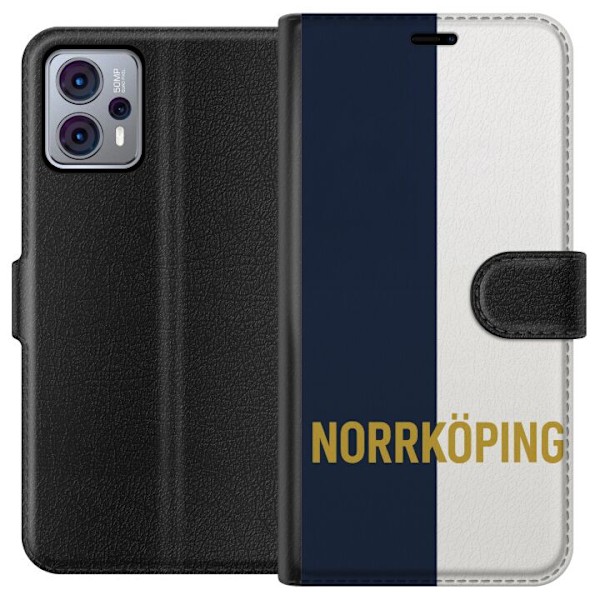 Motorola Moto G23 Tegnebogsetui Norrköping – fodbold