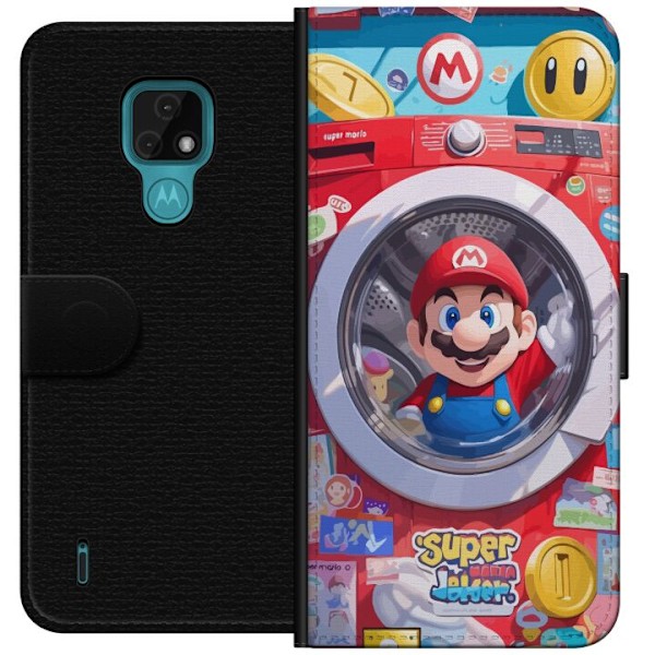 Motorola Moto E7 Plånboksfodral Mario