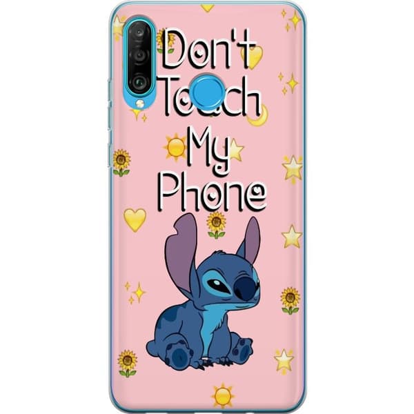 Kompatibelt Mobilskal till Huawei P30 lite Stitch rör ej