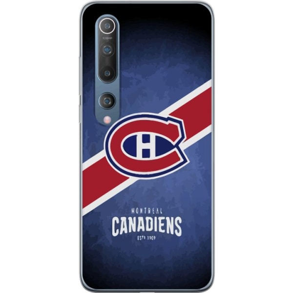 Xiaomi Mi 10 5G Läpinäkyvä kuori Montreal Canadiens (NHL)