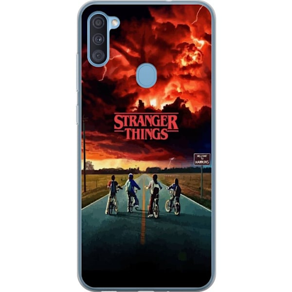 Samsung Galaxy A11 Genomskinligt Skal Stranger Things