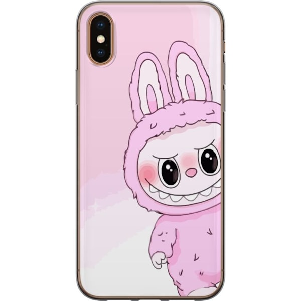 Apple iPhone XS Max Läpinäkyvä kuori Labubu Jänis-sarja