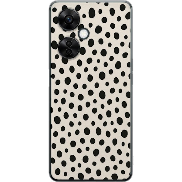 OnePlus Nord CE 3 Lite Läpinäkyvä kuori Dot Dance