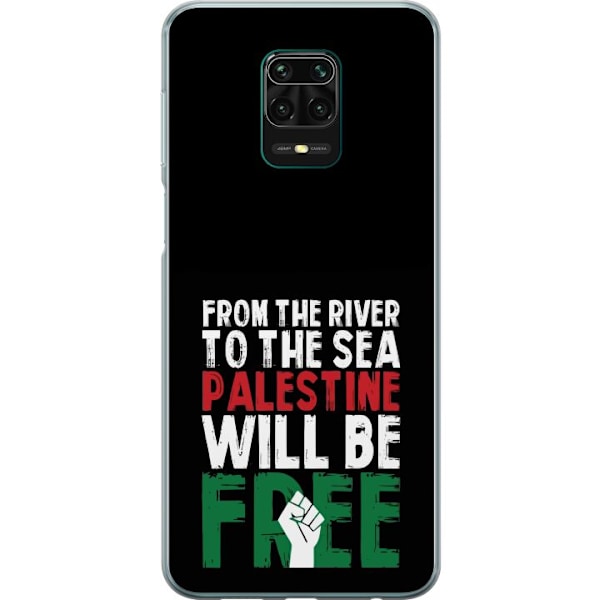 Xiaomi Redmi Note 9 Pro Gjennomsiktig deksel Fri Palestina