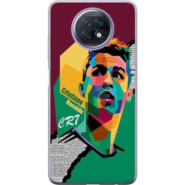 Xiaomi Redmi Note 9T Läpinäkyvä kuori Ronaldo