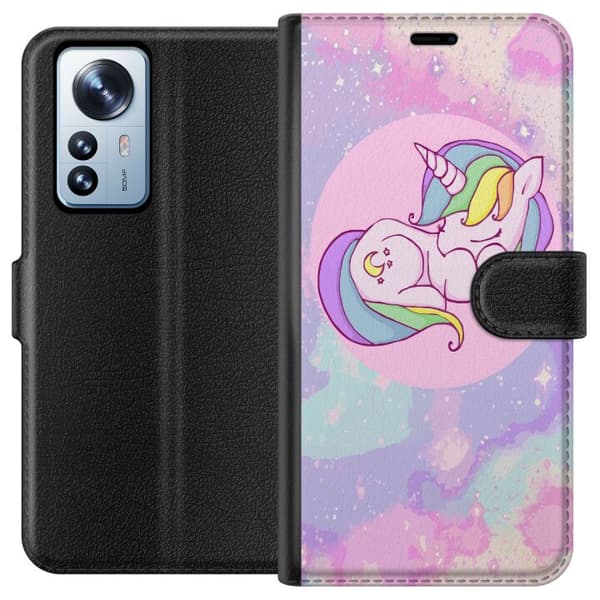 Kompatibelt Plånboksfodral till Xiaomi 12 Pro UNICORN