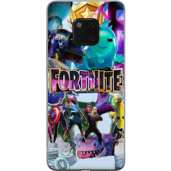 Huawei Mate 20 Pro Läpinäkyvä kuori Fortnite