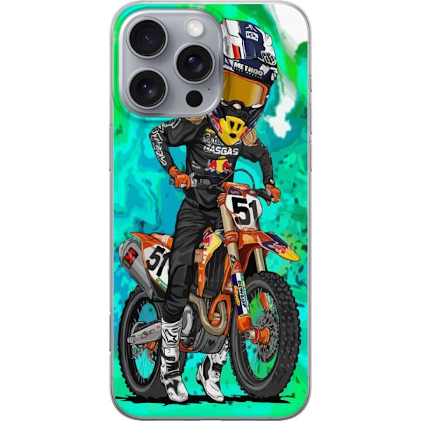 Apple iPhone 16 Pro Max Gjennomsiktig deksel Justin Barcia