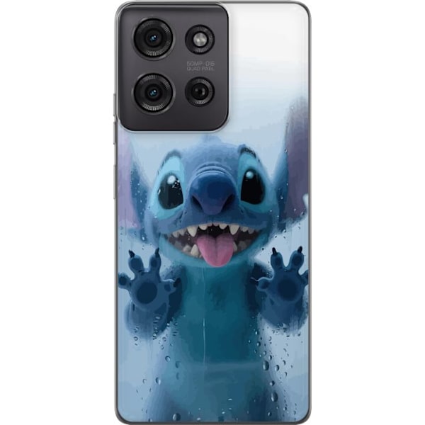 Motorola Moto G75 Gennemsigtig cover Stitch ved et vindue i s