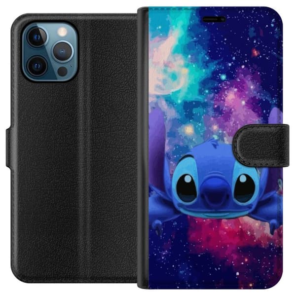 Kompatibel Tegnebogsetui til Apple iPhone 12 Pro Stitch