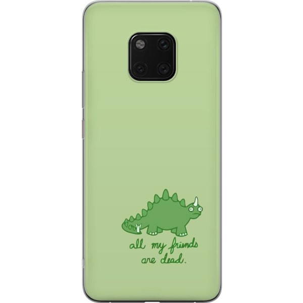 Huawei Mate 20 Pro Gennemsigtig cover Dinosaurer