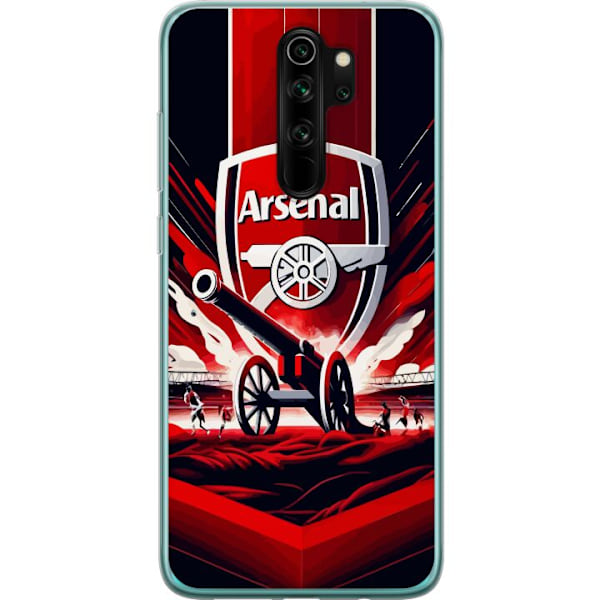 Xiaomi Redmi Note 8 Pro  Gjennomsiktig deksel Arsenal