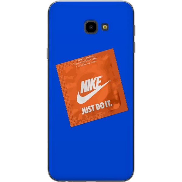 Samsung Galaxy J4+ Gennemsigtig cover Nike