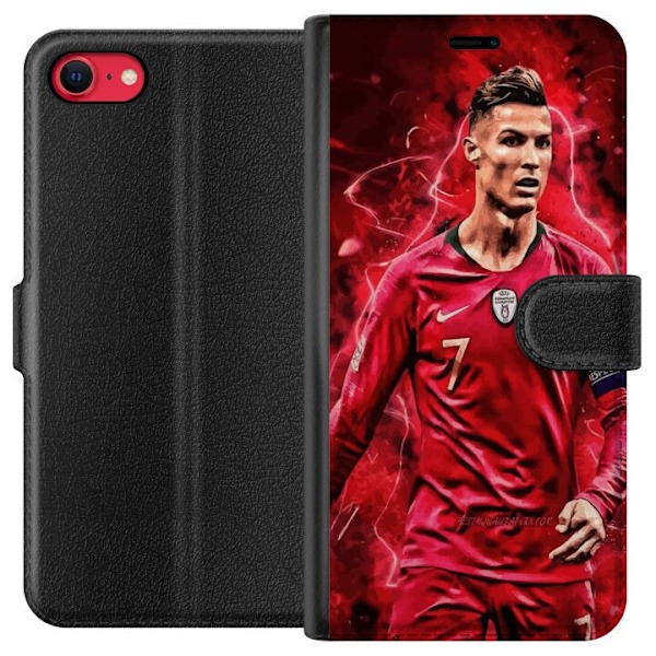 Apple iPhone 8 Tegnebogsetui Ronaldo Færdigheder - CR7 Design