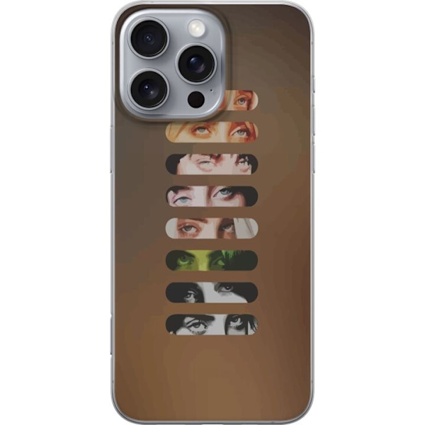 Apple iPhone 16 Pro Max Gennemsigtig cover Billie Eilish