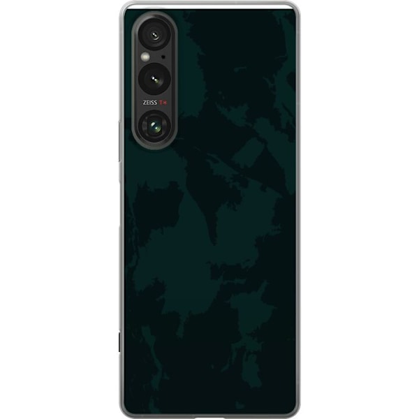 Sony Xperia 1 VI Läpinäkyvä kuori Vihreä