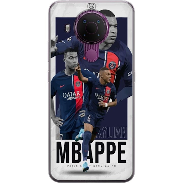 Nokia 5.4 Läpinäkyvä kuori Kylian Mbappé