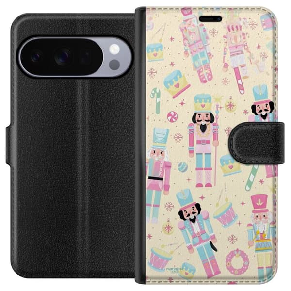 Yhteensopiva Lompakkokotelo Google Pixel 11 Pro XL Jul vaaleanpunainen