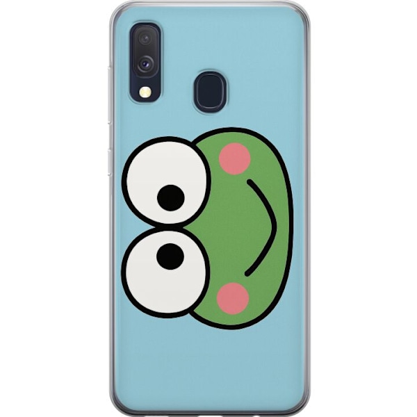Samsung Galaxy A40 Gennemsigtig cover Keroppi Smile