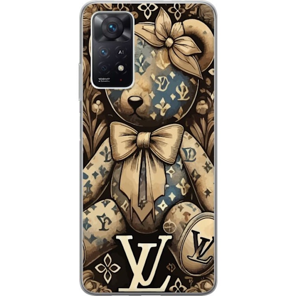 Xiaomi Redmi Note 11 Pro 5G Gennemsigtig cover Teddy Vuitton