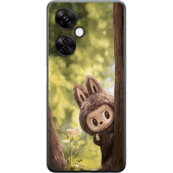 OnePlus Nord CE3 Läpinäkyvä kuori Labubu Graffiti Vibes –