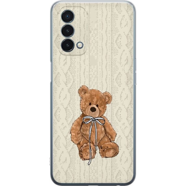 OnePlus Nord N200 5G Gjennomsiktig deksel Liten Bamse – klassisk bamse i enkel design
