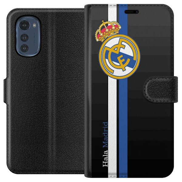 Motorola Moto E32s Tegnebogsetui Real Madrid