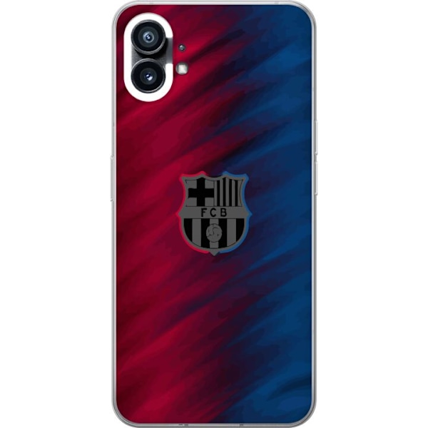 Nothing Phone (1) Läpinäkyvä kuori FC Barcelona