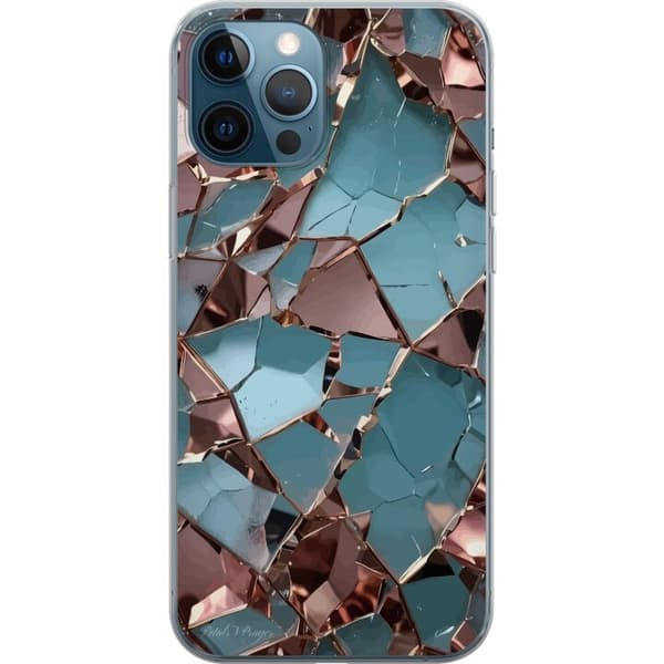 Yhteensopiva Puhelinkuori Apple iPhone 12 Pro Marmorin eleganssi