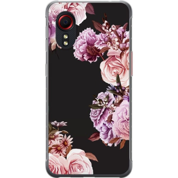 Samsung Galaxy Xcover 5 Gjennomsiktig deksel Blomster