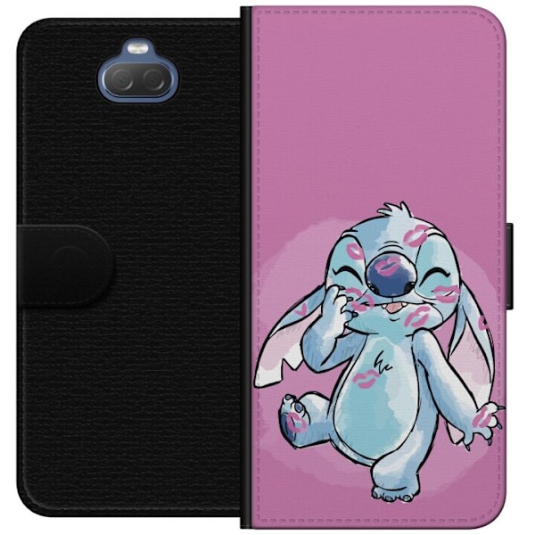 Sony Xperia 10 Lompakkokotelo Stitch Puss