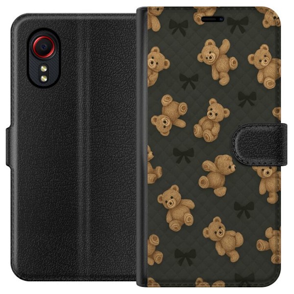 Samsung Galaxy Xcover 5 Lompakkokotelo Teddy Halauksia